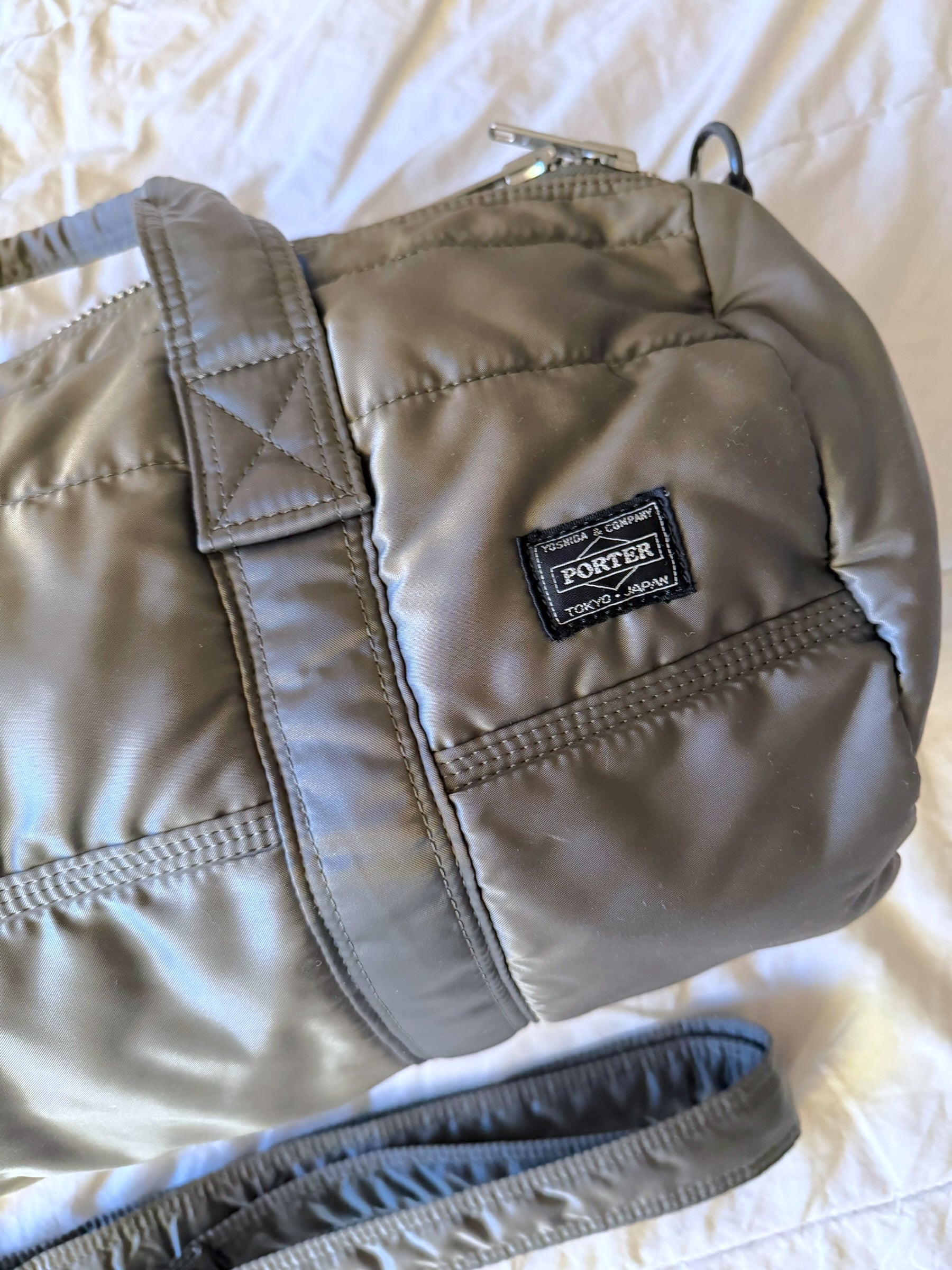 Porter Yoshida / Tanker 2 Way Boston Bag.