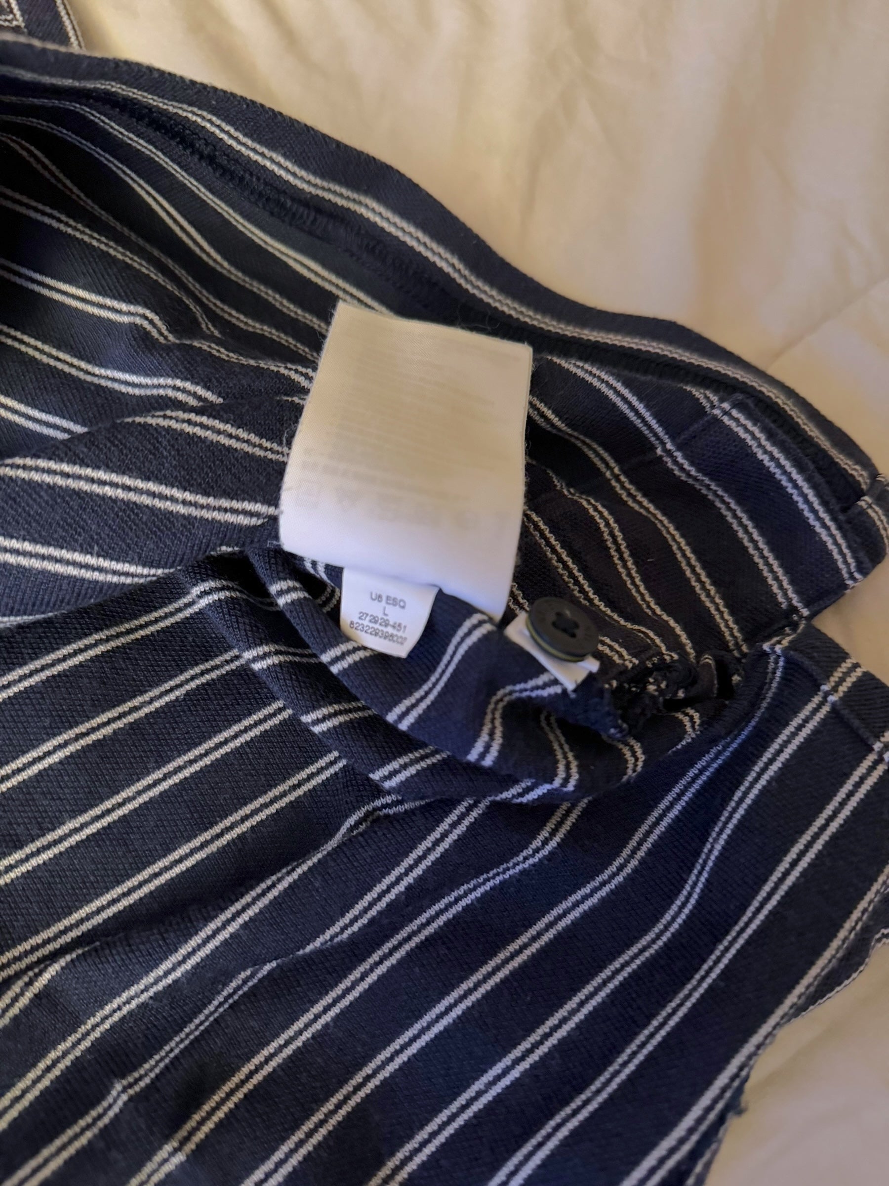 00's Nike Striped Polo Shirt