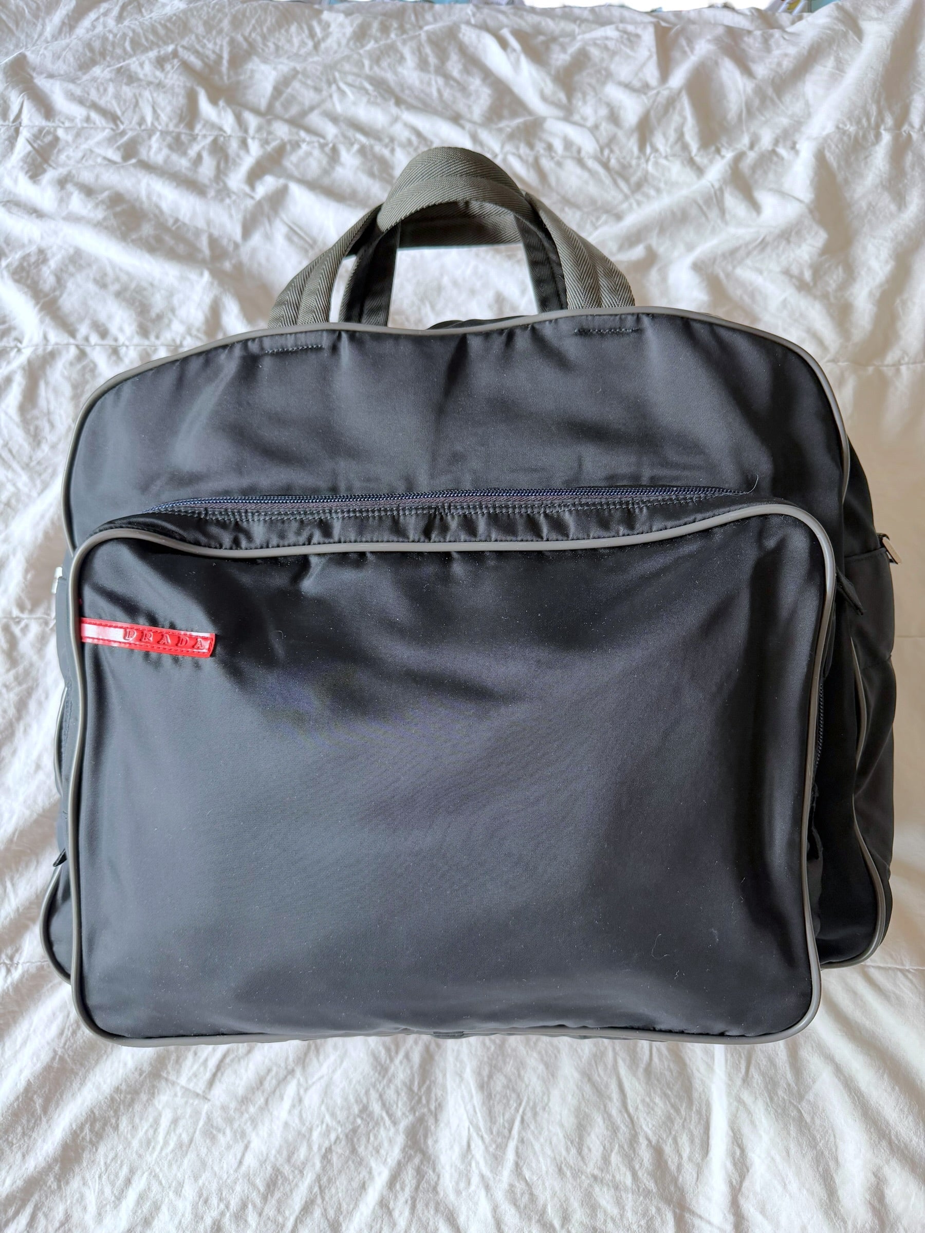 2-Way Prada Sport Boston Bag